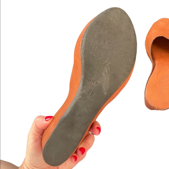 ROBERTO DEL CARLO Brown leather slip on wedges Size 36 - Picture 7 of 7